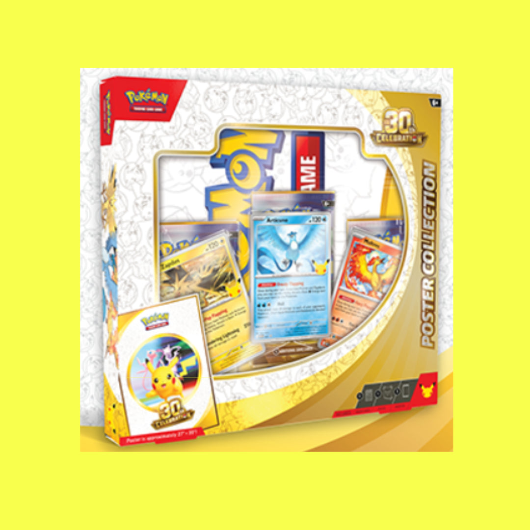 Pokemon-30th Anniversary Poster Collection Box