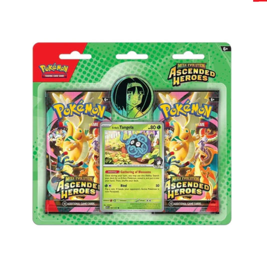 Pokemon-Ascended heroes  2pk Blister- Tangela
