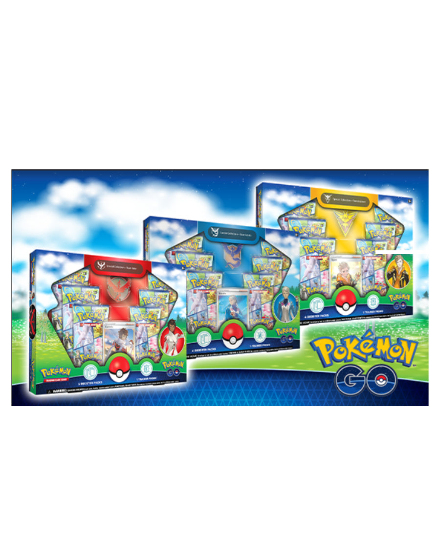 Pokemon GO Team Leader Collection Boxes