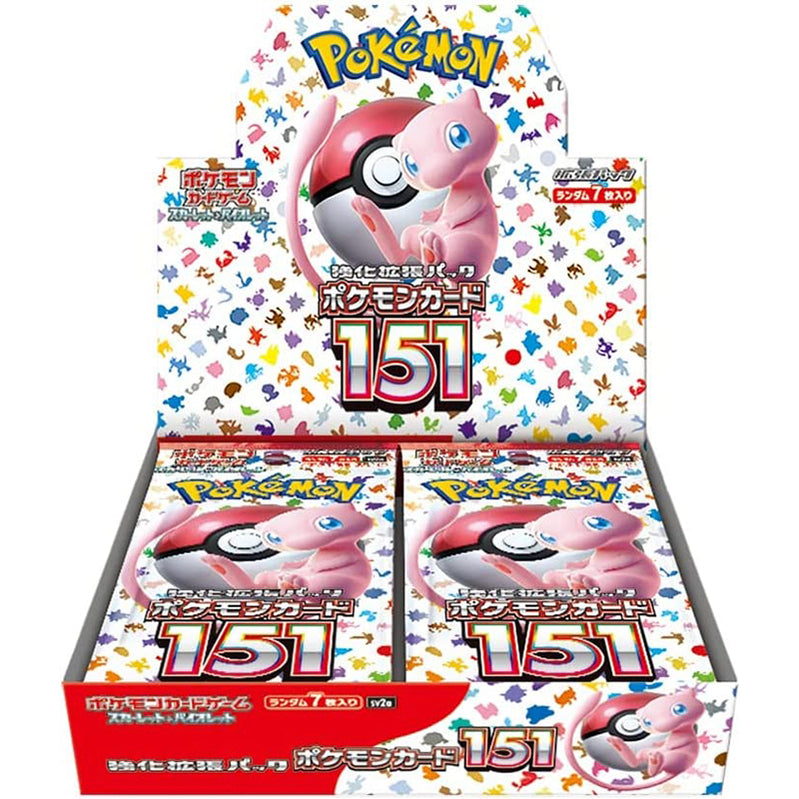 POKÉMON - SV2A POKEMON 151 JAPANESE BOOSTER BOX