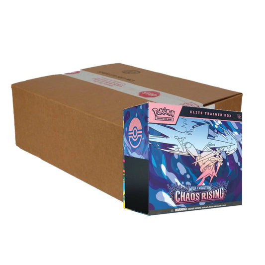 Pokemon- Chaos Rising Elite Trainer Box case (6 units)