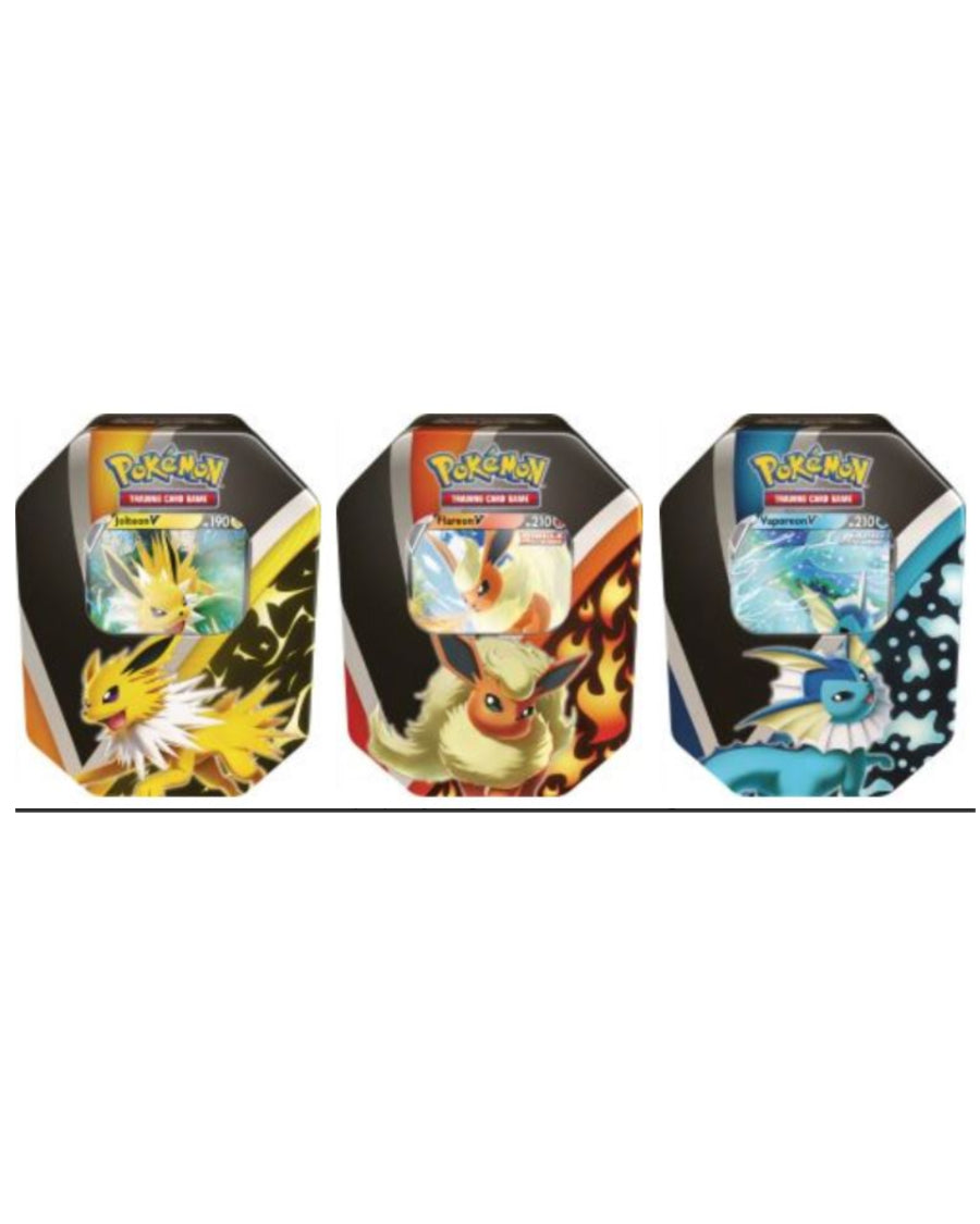 Pokemon-Eeveloutions Tin Trio