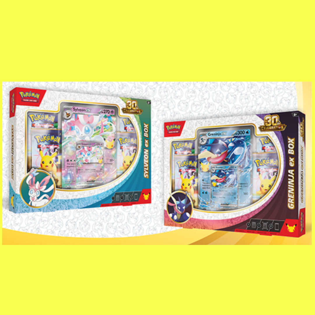 Pokemon-30th Anniversary EX Collection Box