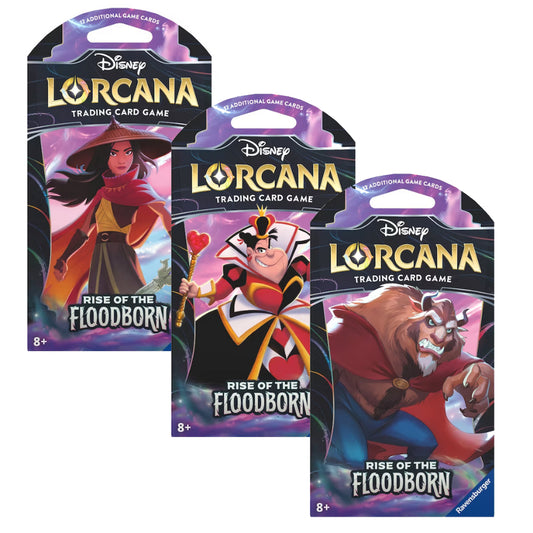 Disney Lorcana- Rise Of The Floodborn Sleeved Pack