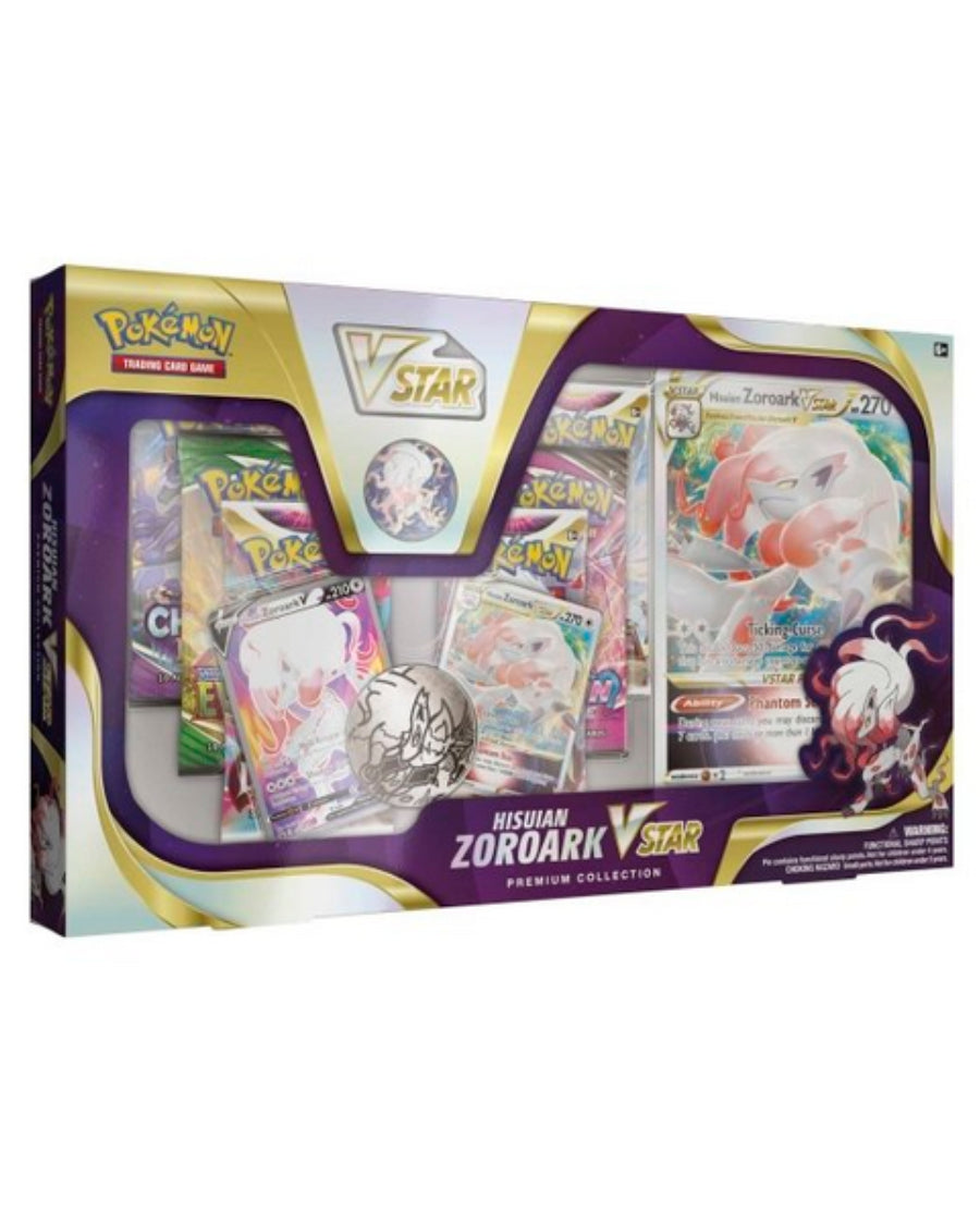 Pokemon- Hisuian Zoroark Vstar Collection Box