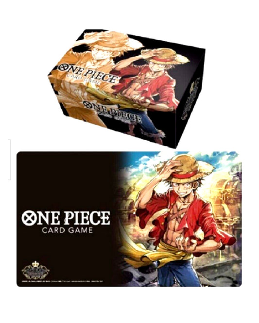 One Piece- Luffy Playmat and Storage Box Set