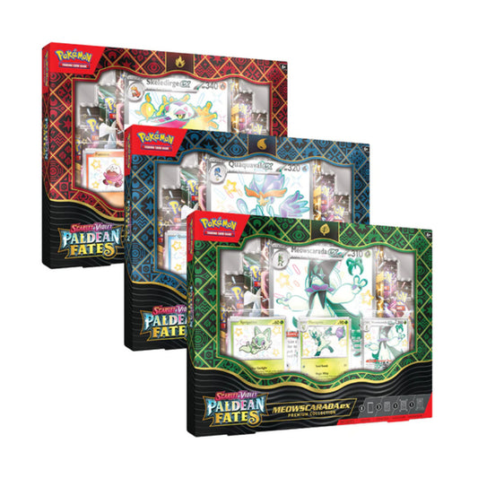 Pokemon- Paldean Fates Premium Collection boxes