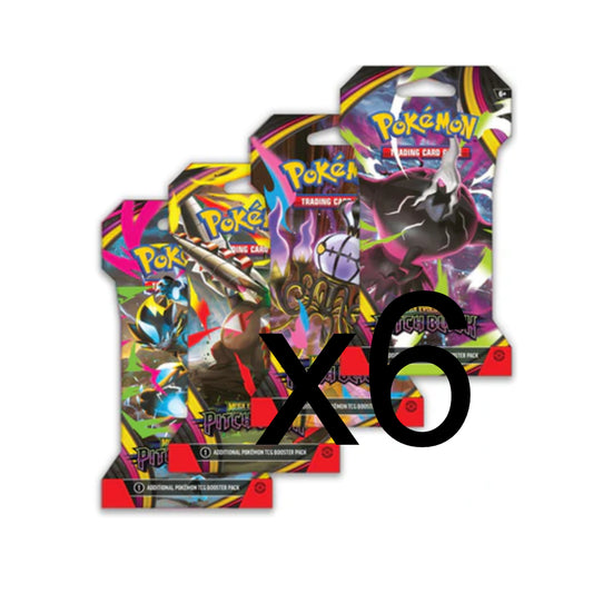 Pokemon- Pitch Black Sleeved Booster Pack (24 bundle)