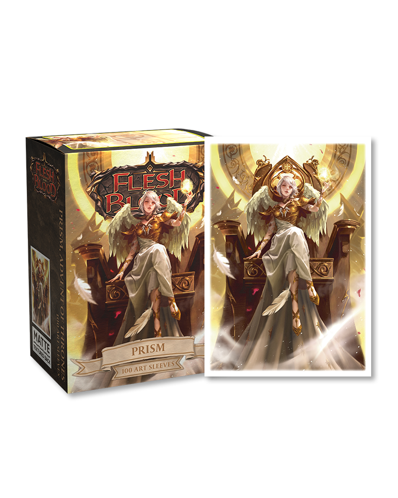 Flesh and Blood Sleeves (100ct): Matte Art - Prism Advent of Thrones