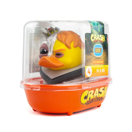 TUBBZ - Crash Bandicoot - Dr N Gin - Collectible Rubber Duck Figurine