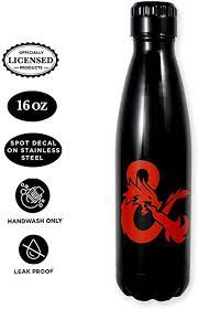 Dungeons & Dragons - Metal Stainless Steel Water Bottle 16 Ounces