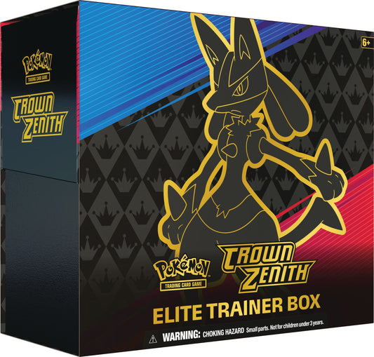 Pokemon-Crown Zenith Elite Trainer Box