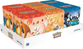 Pokemon Stacking Tins - Fighting/Fire/Darkness