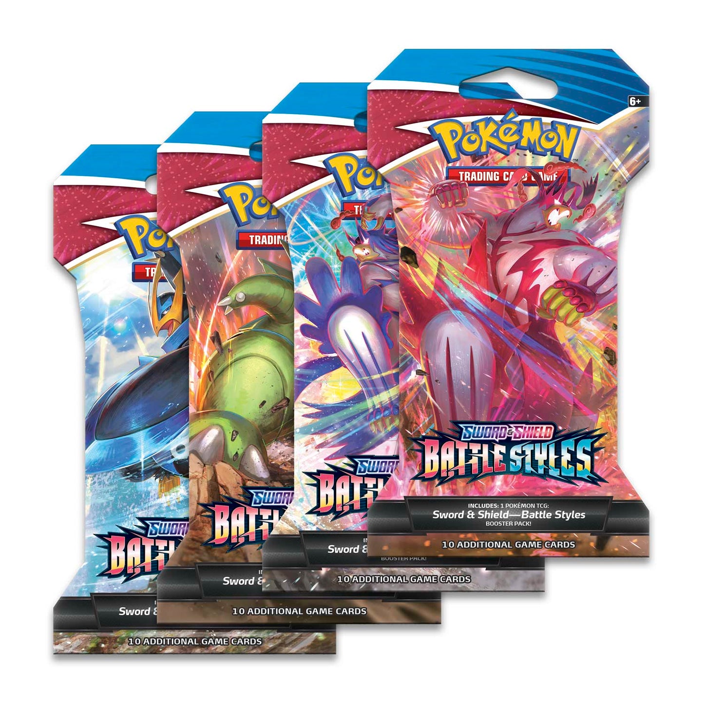 Pokemon-Battle Styles Sleeved Booster