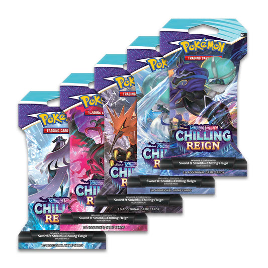 Pokemon-Chilling Reign Sleeved Booster