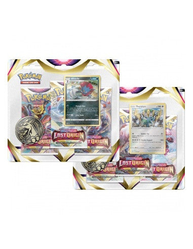 Pokemon-Lost Origin 3pk blister Bundle of 2